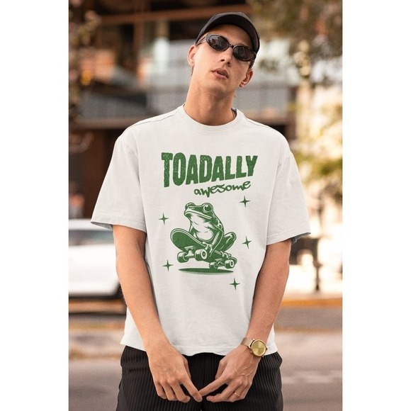 Funny Frog Shirt, Frog Shirt, Funny Shirt, Frog Unisex T-shirt - Picture 1 of 4